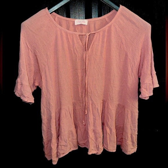 Pink Lily Short Sleeve Top - Picture 2 of 6